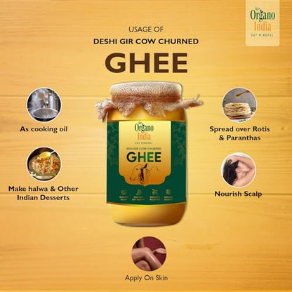 Gir Cow Churned Ghee - Amazing natural taste